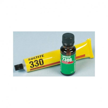 Colle acrylique Loctite 330 - Liquide - Tube 50ml - Avec activateur SF 7386