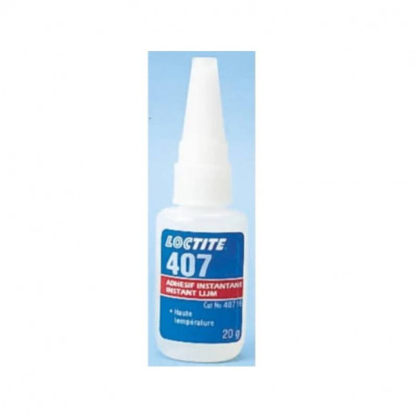 Colle Super Glue instantanée Loctite 407 - Liquide - Bouteille - 20g