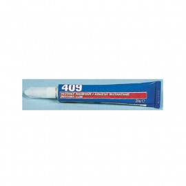 Colle Super Glue instantanée Loctite 409 - Gel - Tube - 20g - Transparent