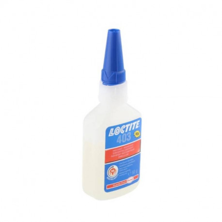 Colle Super Glue instantanée Loctite 403 - Liquide - Bouteille - 50g - Transparent