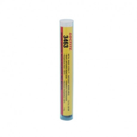 Mastic epoxy Loctite 3463 Magic Steel - Pâte - Bâtonnet - 114g - Gris