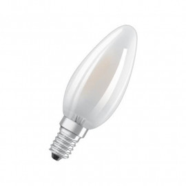 Ampoule LED à filament CLB40 LEDVANCE - Flamme - E14 - 4W - Verre dépoli