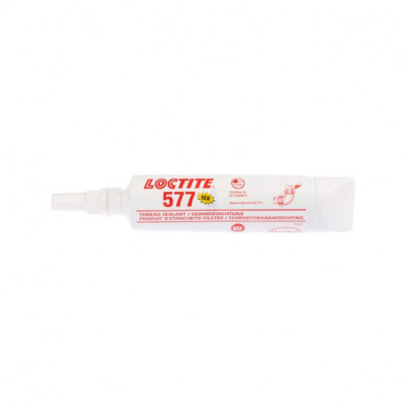 Frein filet en pâte Loctite 577 - Pour raccords filetés - Tube - 50ml - Jaune