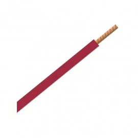 Fil H07VR 10 mm² - Rouge - Au mètre