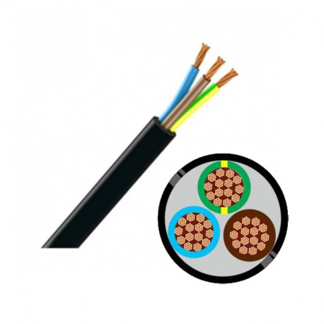 Bobine de câble R2V 3G6 mm² - Au mètre