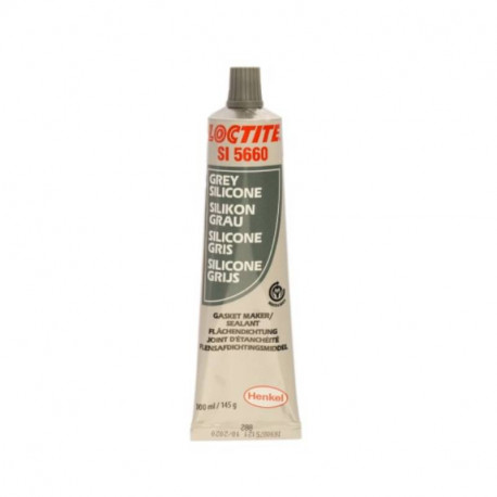 Loctite si5660 Silicone Sealant Grey 100ml - Water & Glycol Resistant Silicone