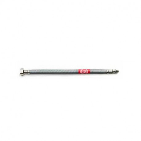 Flexible en acier inoxydable TAQ GRIF - Mâle10x100 - Femelle 3/8” - Longueur 300mm