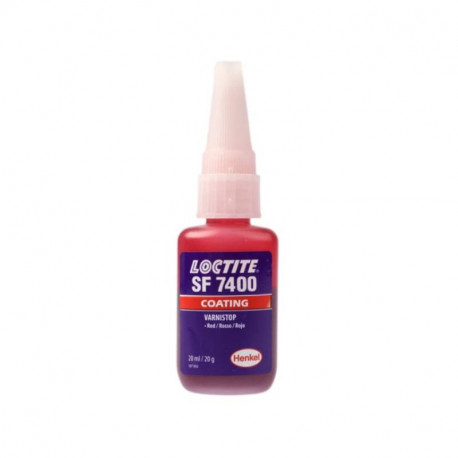 Revêtement epoxy liquide Loctite SF 7400 - Pour composants électroniques - Bouteille - 20ml - Rouge