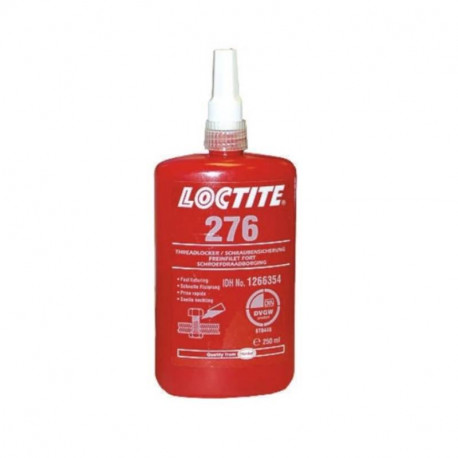 Frein filet liquide Loctite 276 - Pour fixations filetées - Bouteille - 250ml - Vert