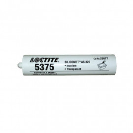 Mastic silicone Loctite SI 5375 - Pâte - Cartouche - 310ml - Transparent