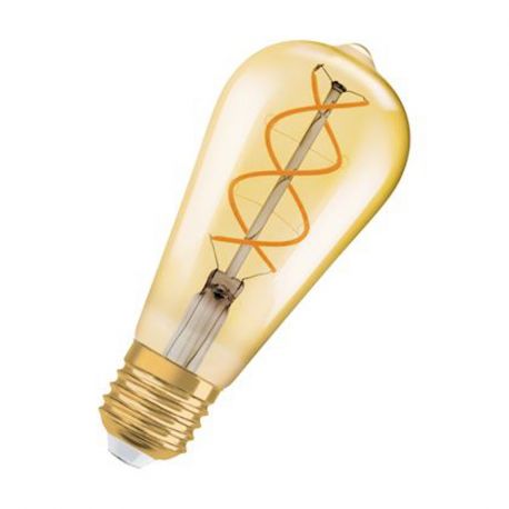 Ampoule LED décorative 1906 Ledvance - Edison - Avec filament spirale - E27 - 4W - 2000K - Non dimmable