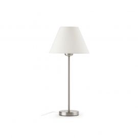 Lampe de table Nidia Faro - IP20 - E27 - Sans ampoule - Blanc