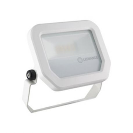Projecteur extérieur LED Ledvance - 10W - 3000K - IP65 - Blanc