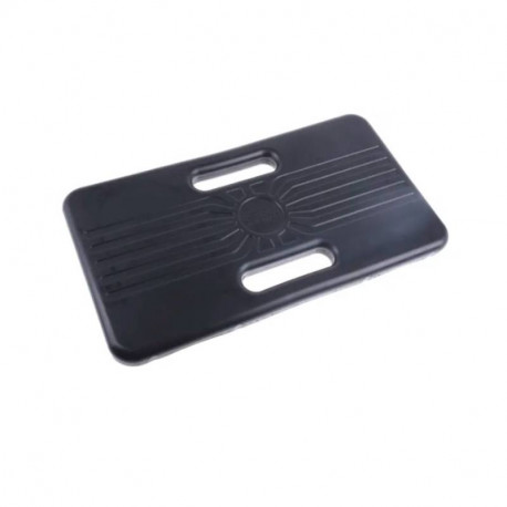 Tapis de sol RS Pro - Position genoux/assise - 24 x 44 x 3cm - Polyuréthane - Noir