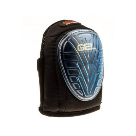 Paire de genouillères avec gel RS Pro - Sangle simple - Taille unique - Noir/ bleu