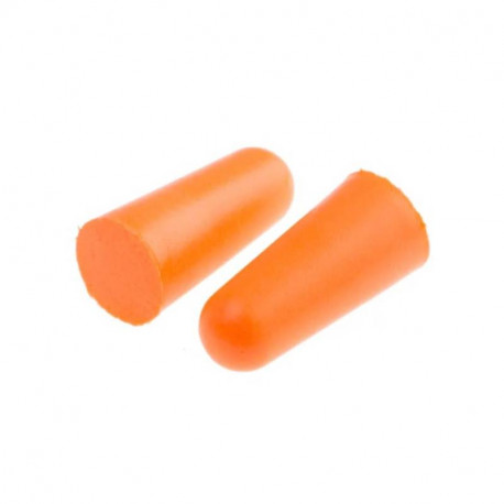 Boite de 500 bouchons antibruit jetables RS Pro - 37dB - Mousse PU - Sans cordon - Orange