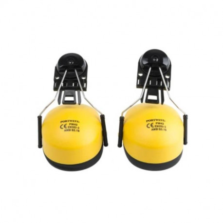 Casque antibruit à clipser RS Pro - 26dB - Taille unique - Jaune
