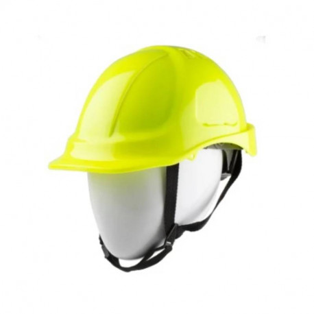 Casque de sécurité ventilé RS Pro - Taille unique - Ajustable - ABS - Jaune