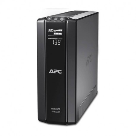 Onduleur Back-UPS Pro Green APC Schneider Electric - 1 500VA - 865 W - 6 prises FR - Line-interactive