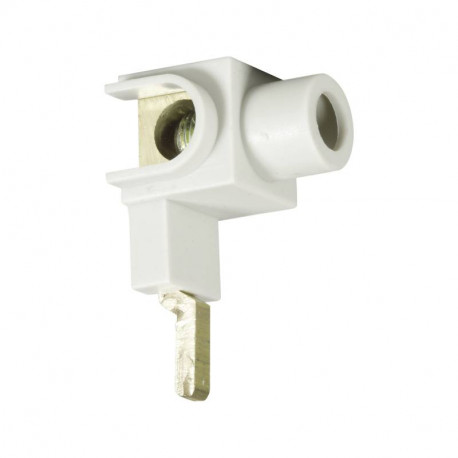 Borne à vis simple Eur'Ohm - Pour cage à vis - 16/25mm² mm - 63A max - 400V AC