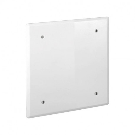 Couvercle avec vis Eur'Ohm - 90x90 mm