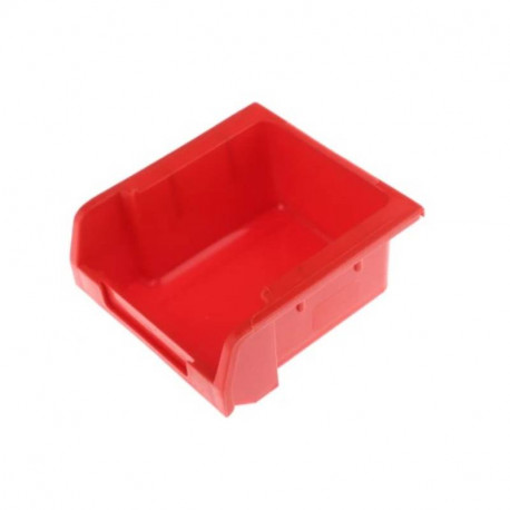 Lot de 20 bacs de rangement PP RS Pro - Empilable - Emboitable - Rouge