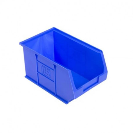 Lot de 5 bacs à bec RS Pro - Empilables - 181x205x350mm - Polypropylène - Bleu