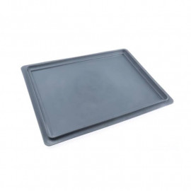 Couvercle RS Pro - Pour conteneur européen 400x300mm - Polypropylène - Gris
