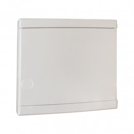 Porte pour coffret 13 modules 19005 Eur'Ohm - Blanche - ABS
