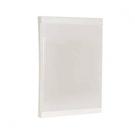 Porte pour coffret 26 modules 19006 Eur'Ohm - Blanche - ABS