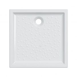 Receveur de douche Bastia Geberit - À encastrer - 90x90cm - Blanc brillant