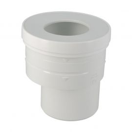 Pipe de WC sortie excentrée mâle à découper 85 / 107