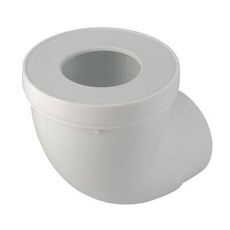 Pipe courte de WC femelle 90 joint 85 / 107 ø100