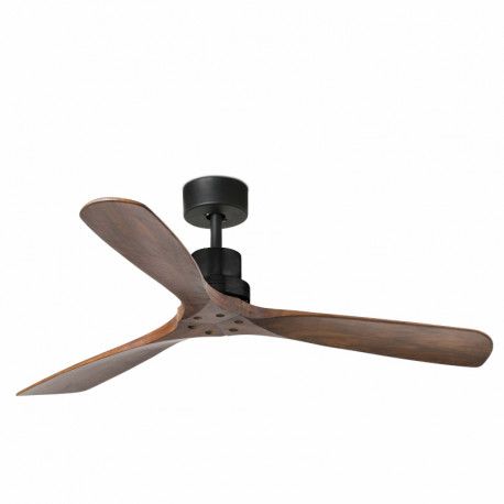 Ventilateur plafond Lantau Faro - 28m² - 6 vitesses - 3 pales Noyer foncé