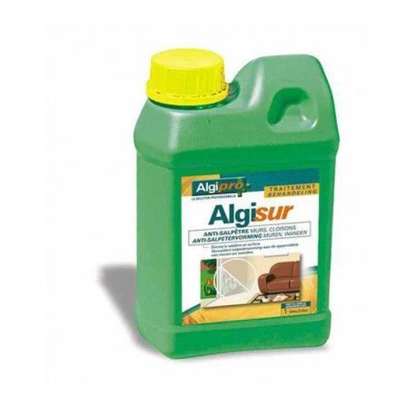 Traitement anti-salpêtre Algisur – Murs et façades – Prêt à l’emploi