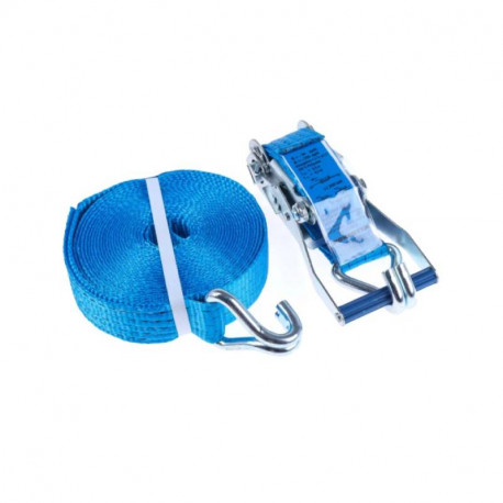Sangle à cliquet RS PRO - 9mx50mm - Charge 5000kg - Bleu