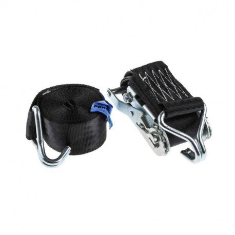 Sangle à cliquet RS PRO - 5mx45mm - Charge 1200kg - Noir