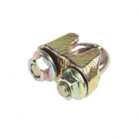 Lot de 6 serre-câbles en acier galvanisé RS PRO - Ø 8mm - DIN1142