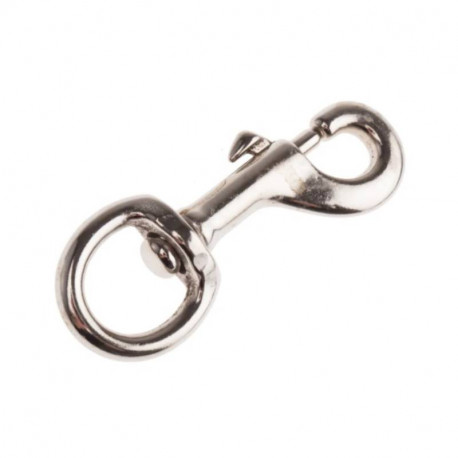 Mousqueton pivotant RS PRO - Ø 19mm - Charge 280kg - Acier plaqué nickel