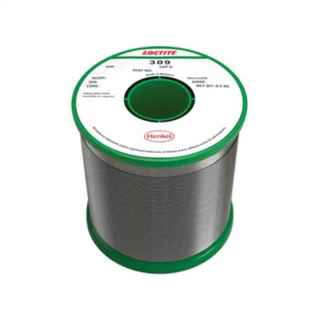 Bobine de fil à souder Loctite 309 - 99.3% plomb - 0.7% cuivre - Ø 0.7mm - 0.5kg