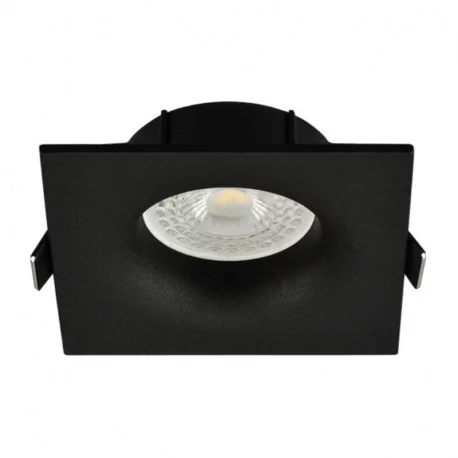 Spot intérieur encastrable SEC-202 Arlux - Diffuseur inclinable - 35W - GU10 - Noir