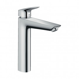 Mitigeur lavabo Logis 190 Éco C3 Hansgrohe - 1 jet - Avec tirette et vidage - Chromé