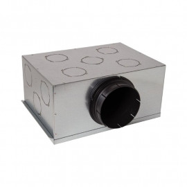 Caisson de répartition Optiflex Aldes - 16 piquages - Ø 160 / Ø 80 - Métal