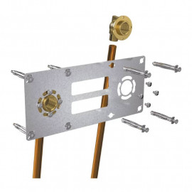 Kit de fixation robinetterie Robifix Watts - A souder - Entraxe 150 mm - F 1/2