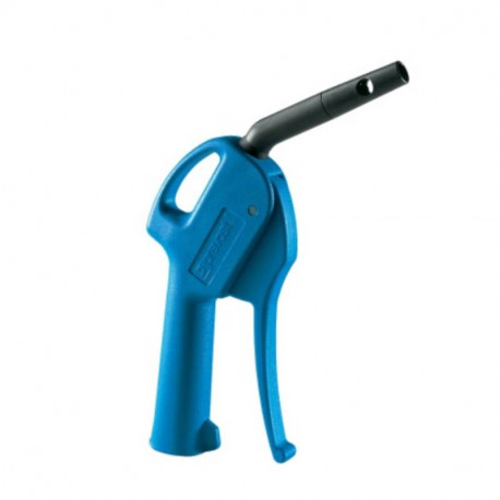 Pistolet à soufflage d'air 27102 OSH Prevost - Débit 13m3/h - 1/4 pouce - 10 bar - Bleu