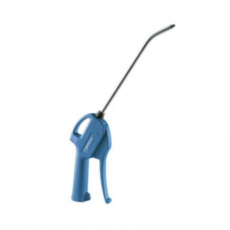 Pistolet à soufflage d'air 27102 MB13 Prevost - Débit 15m3/h - 1/4 pouce - 10 bar - Bleu