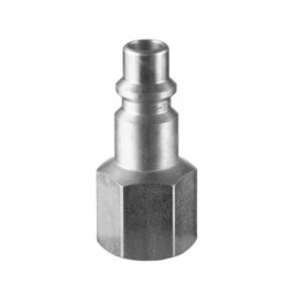 Embout fileté pour raccords rapides PREVOST - M.1/2" in F.1/2" - ISO B8 - Acier traité