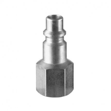 Embout fileté pour raccords rapides PREVOST - M.1/2" in F.1/2" - ISO B8 - Acier traité