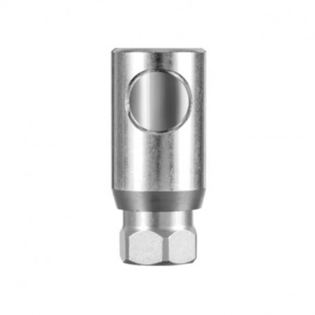 Raccord Rapide Pousser OD 12mm X NPT 3/8" - Laiton Nickelé, Pour Systèmes Pneumatiques Industriels Et Freins
