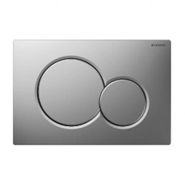 Plaque de déclanchement Sigma 01 Easy Clean 115.770.JQ.5 Geberit - Chromé mat